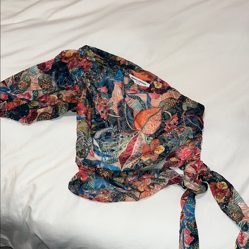 Floral Multicolor Women's Top